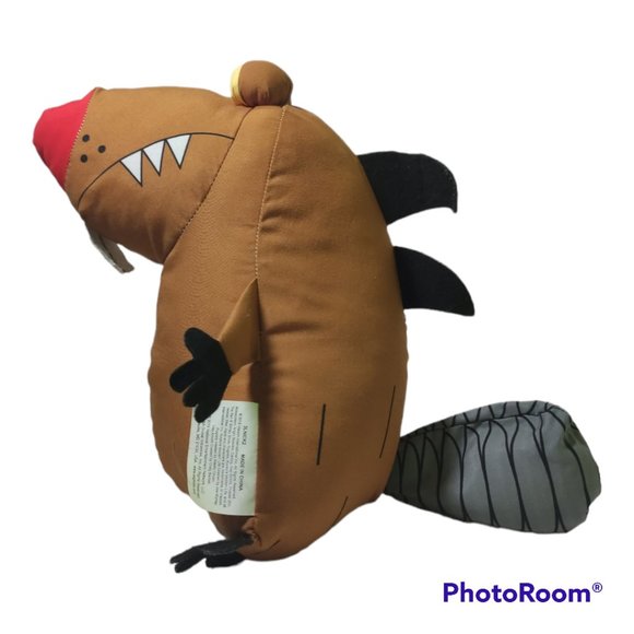 Nick 90's Cartoon Angry Beavers Plush Daggett Beaver - Picture 3 of 4